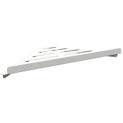 WHITE: Polička, do sprchy, rohová - 102308264