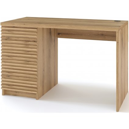 Pracovní stůl Bisett dub artisan (Šířka 140 cm)