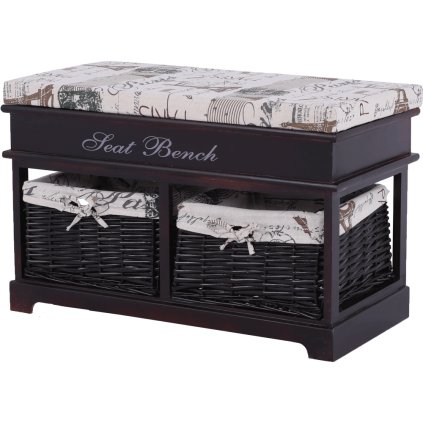lavica seat bench tmavohneda