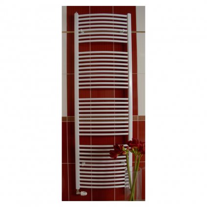 Koupelnový radiátor Eco EC-X 45185 / bílá RAL 9016 (184x45 cm)