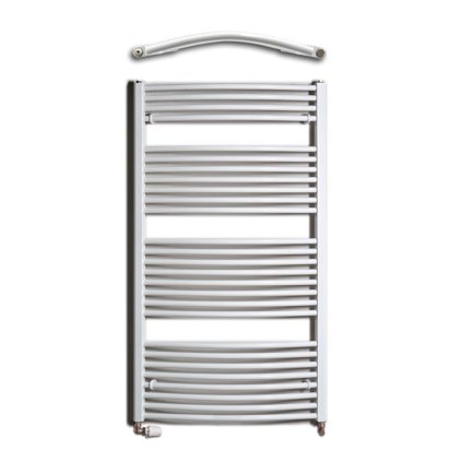 Koupelnový radiátor Eco EC-X 60132 / bílá RAL 9016 (132x60 cm)