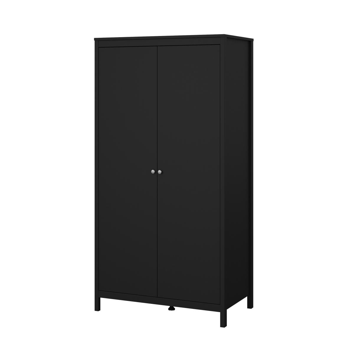 Levně Tvilum Skříň Real 2d černá