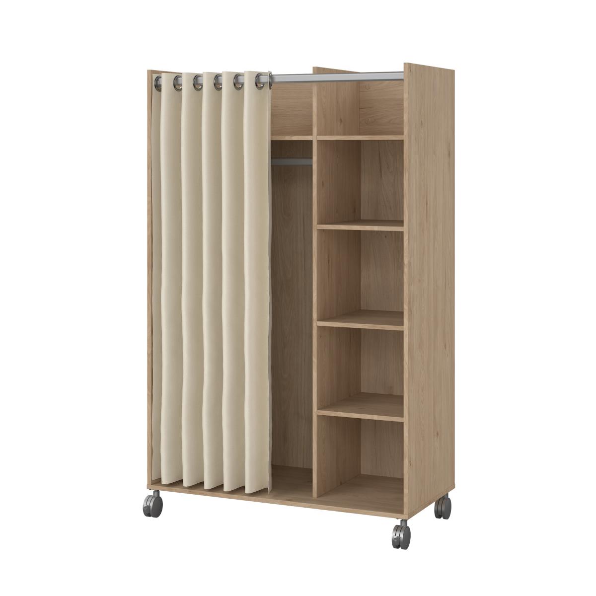 Levně Tvilum Skříň Harmony 119 jackson hickory/béžová