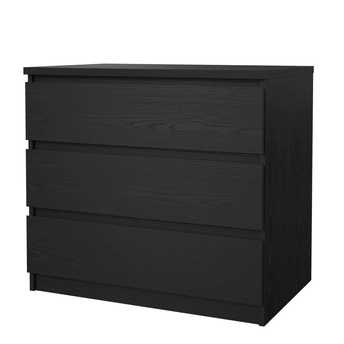 Levně Tvilum Komoda Simplicity 298 woodgrain černá