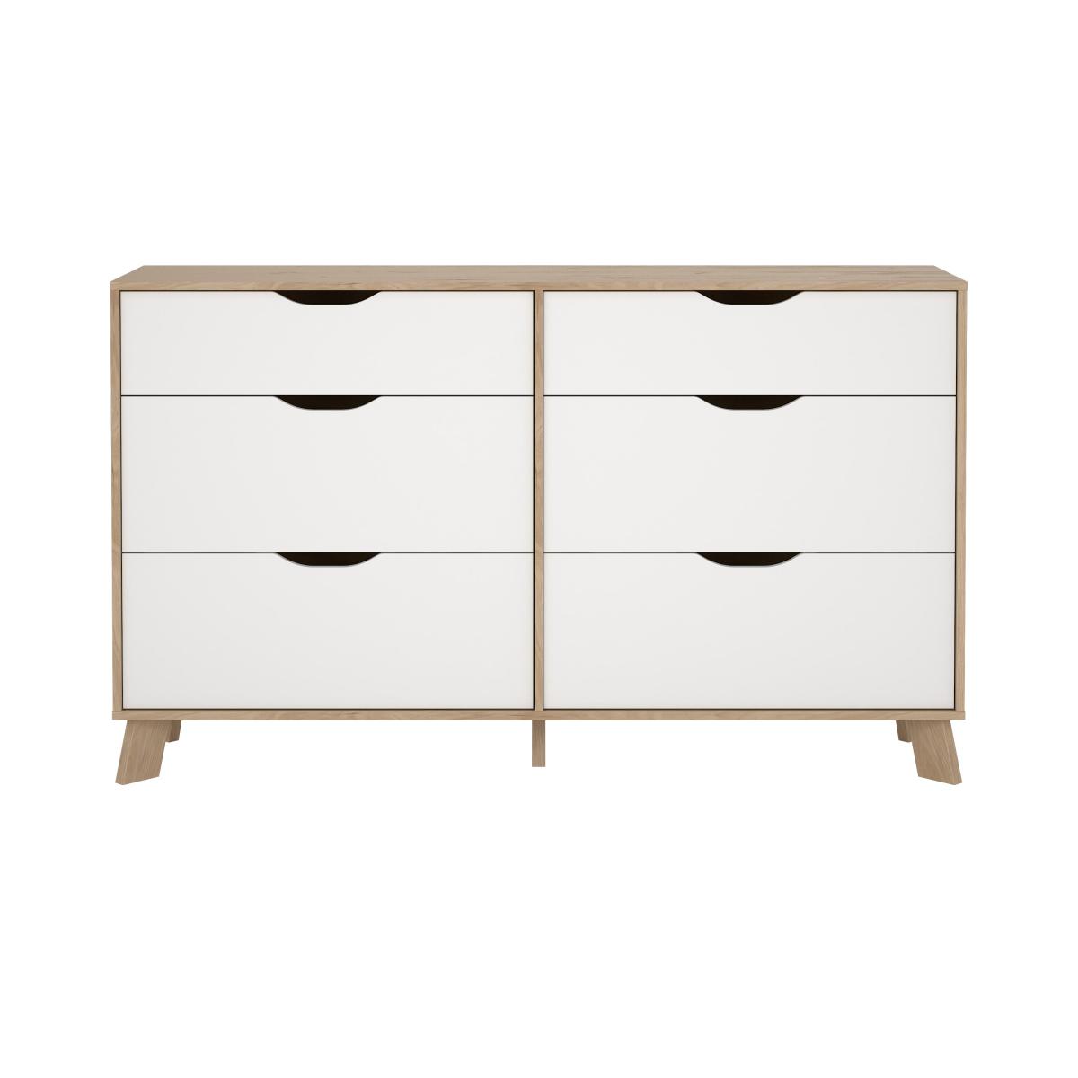Tvilum Komoda Iker 711 jackson hickory/bílá