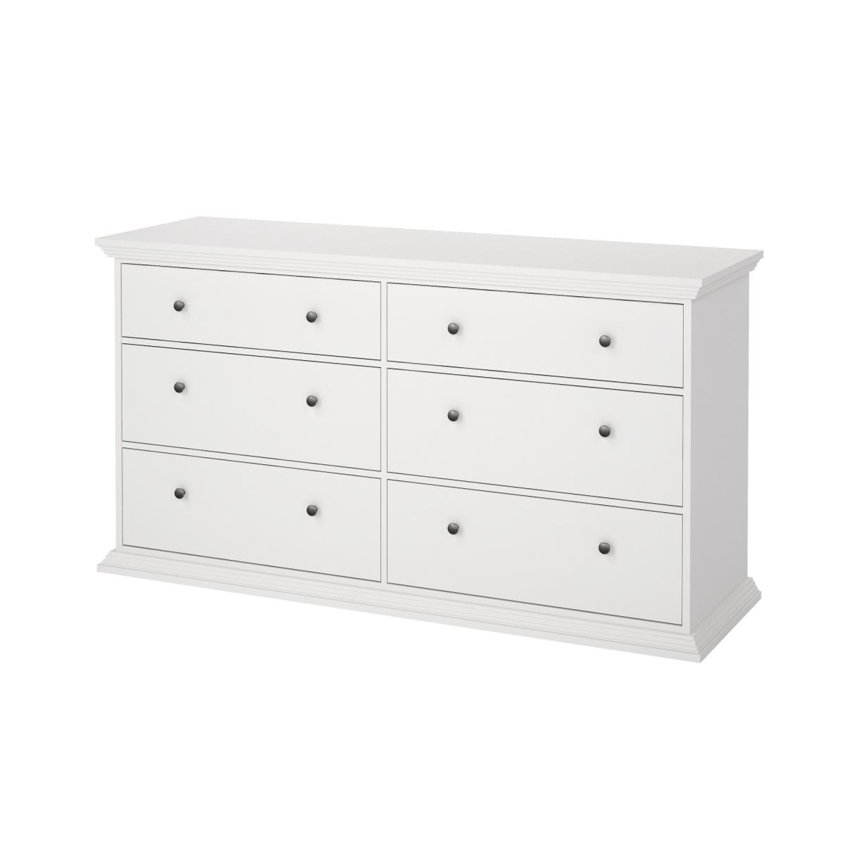 Levně Tvilum Komoda Norby 333 bílá