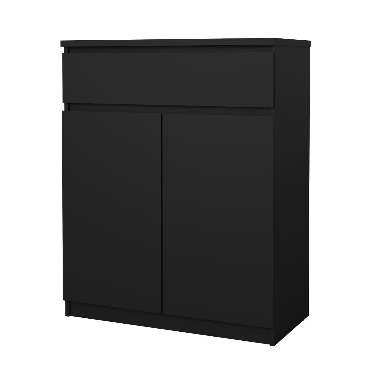 Levně Tvilum Komoda Simplicity 234 černý MAT
