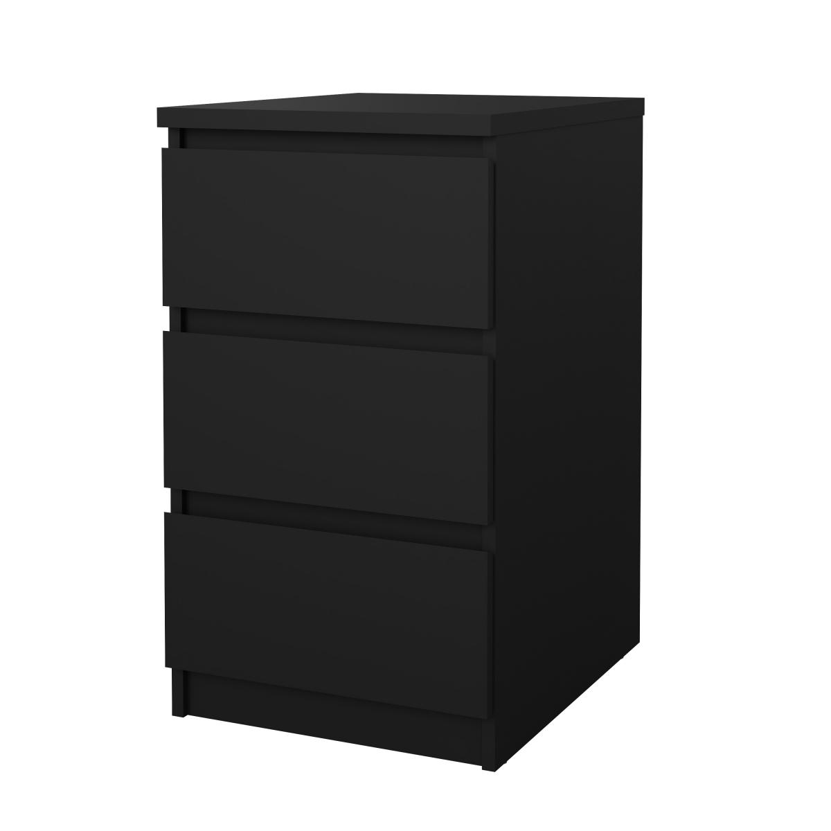 Levně Tvilum Komoda Simplicity 237 černý MAT