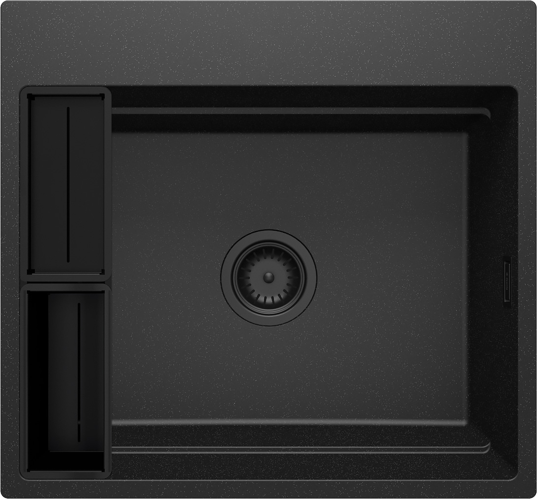 Levně Deante Dřez Magnetic granit - ZRM G10A, grafit metalic