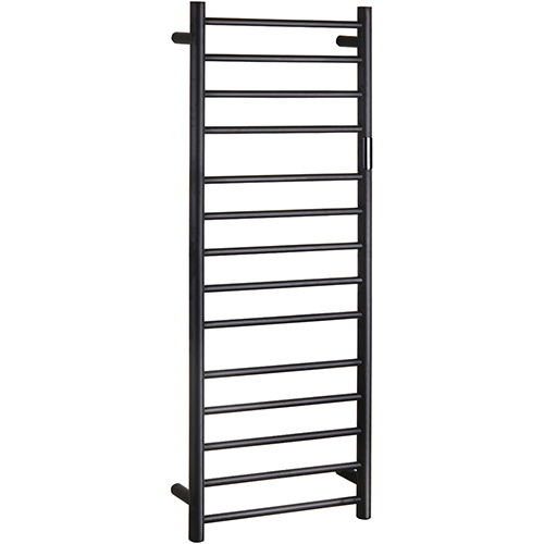 Levně Bemeta Design Elektrický koupelnový radiátor / sušák ručníků 450x1320mm, 180W, černá - 704151050