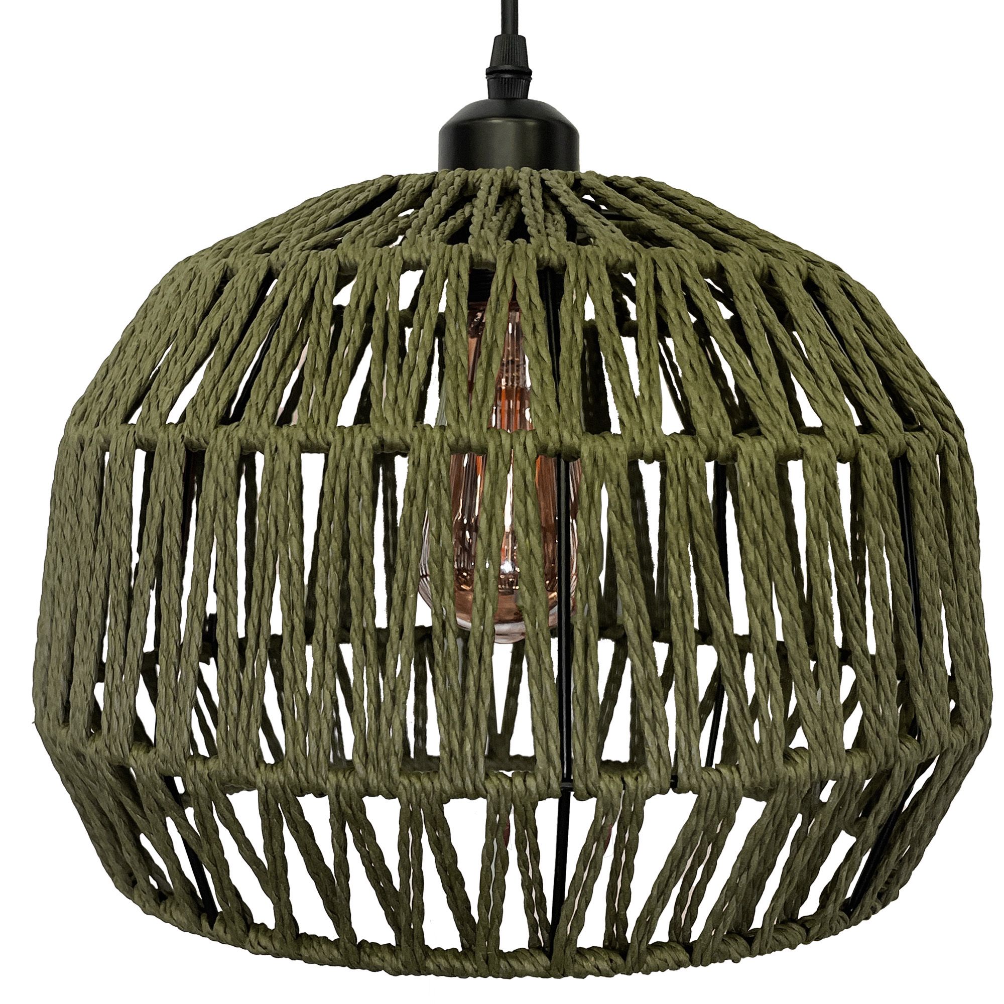 Toolight Moderní závěsné BOHO GREEN osvětlení APP1293-1CP