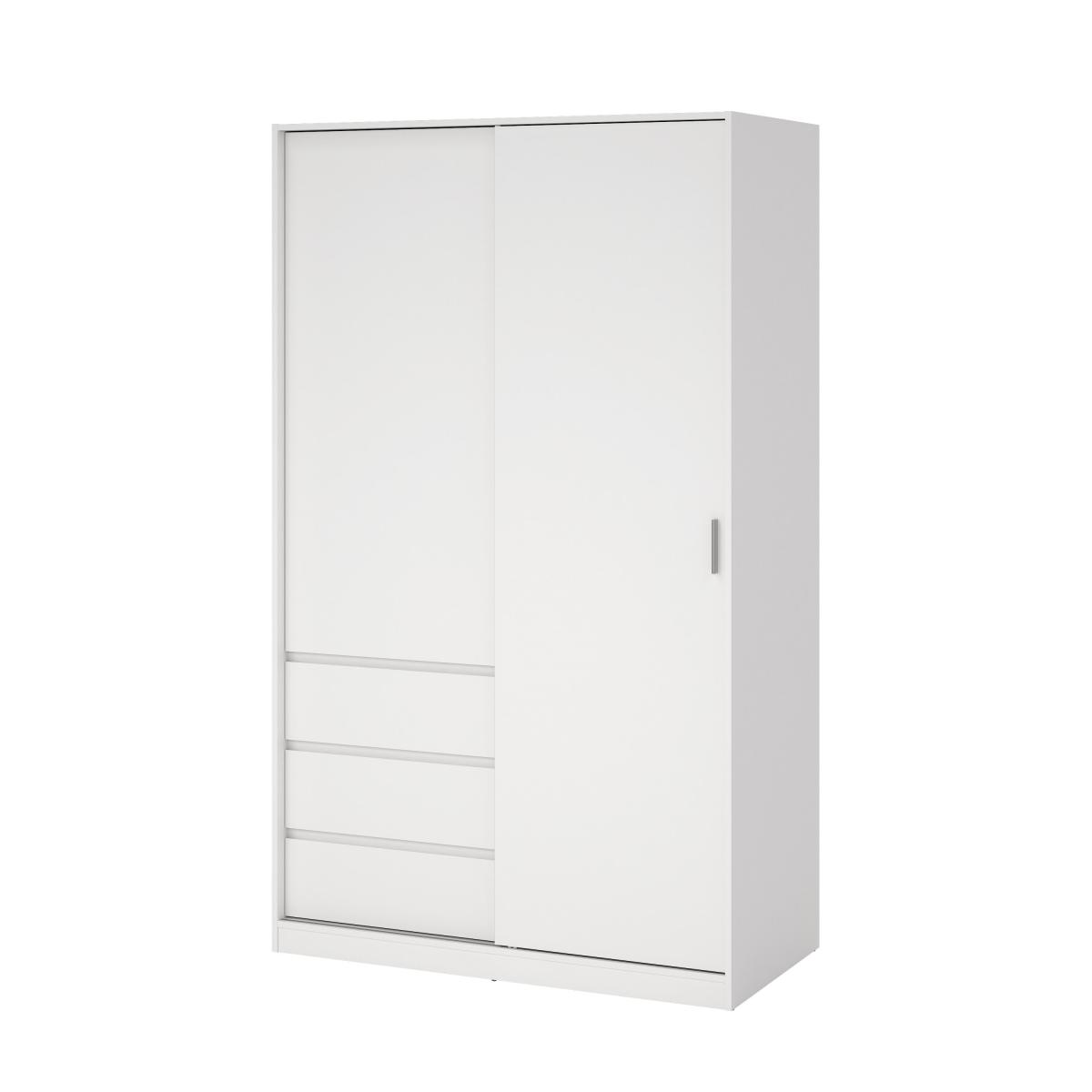 Levně Tvilum Skříň Simplicity 146 bílá