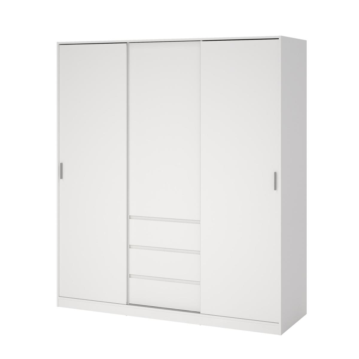Levně Tvilum Skříň Simplicity 148 bílá