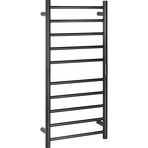 Levně Bemeta Design Elektrický koupelnový radiátor / sušák ručníků 450x960mm, 130W, černá - 704151040