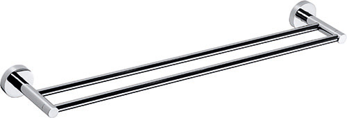 Levně Bemeta Design OMEGA: Držák ručníků, 600 mm, dvojitý - 104104052