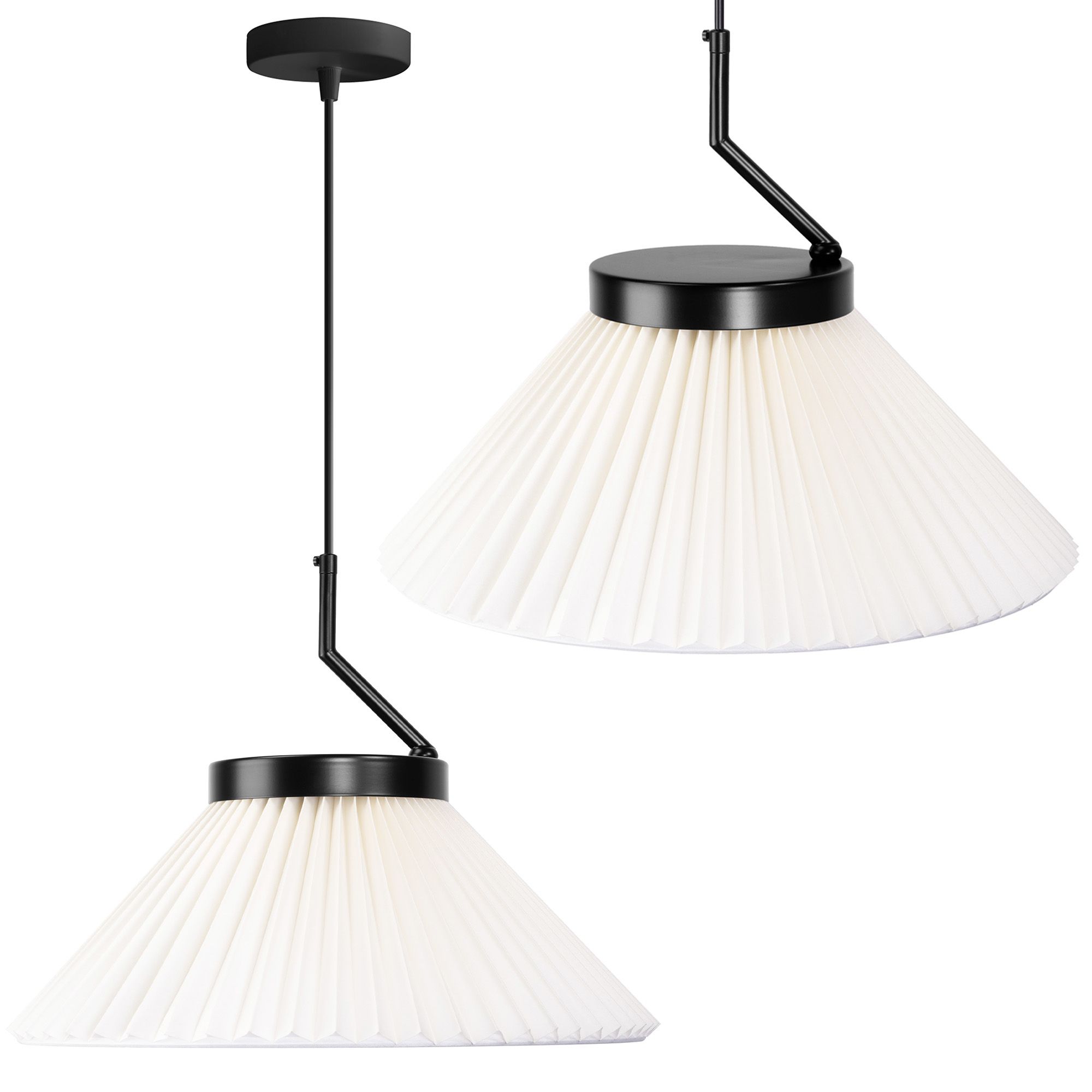 Toolight Moderní designové závěsné svítidlo Black APP1670-1CP