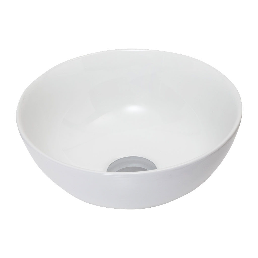 Levně BPS-koupelny Deskové keramické umyvadlo Sima 32 (ø32 cm)