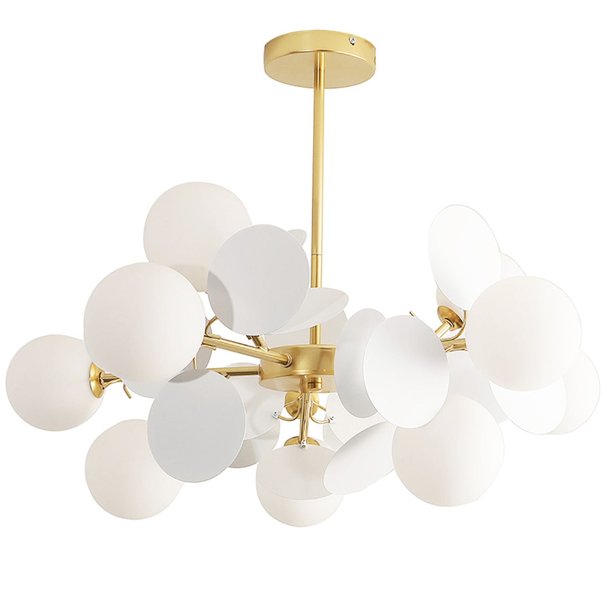 Toolight Moderní designové osvětlení APP1565-12 Gold/White