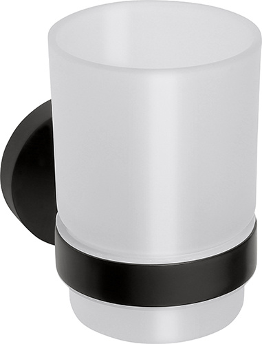 Bemeta Design DARK: Držák kartáčků, sklo - 104110010