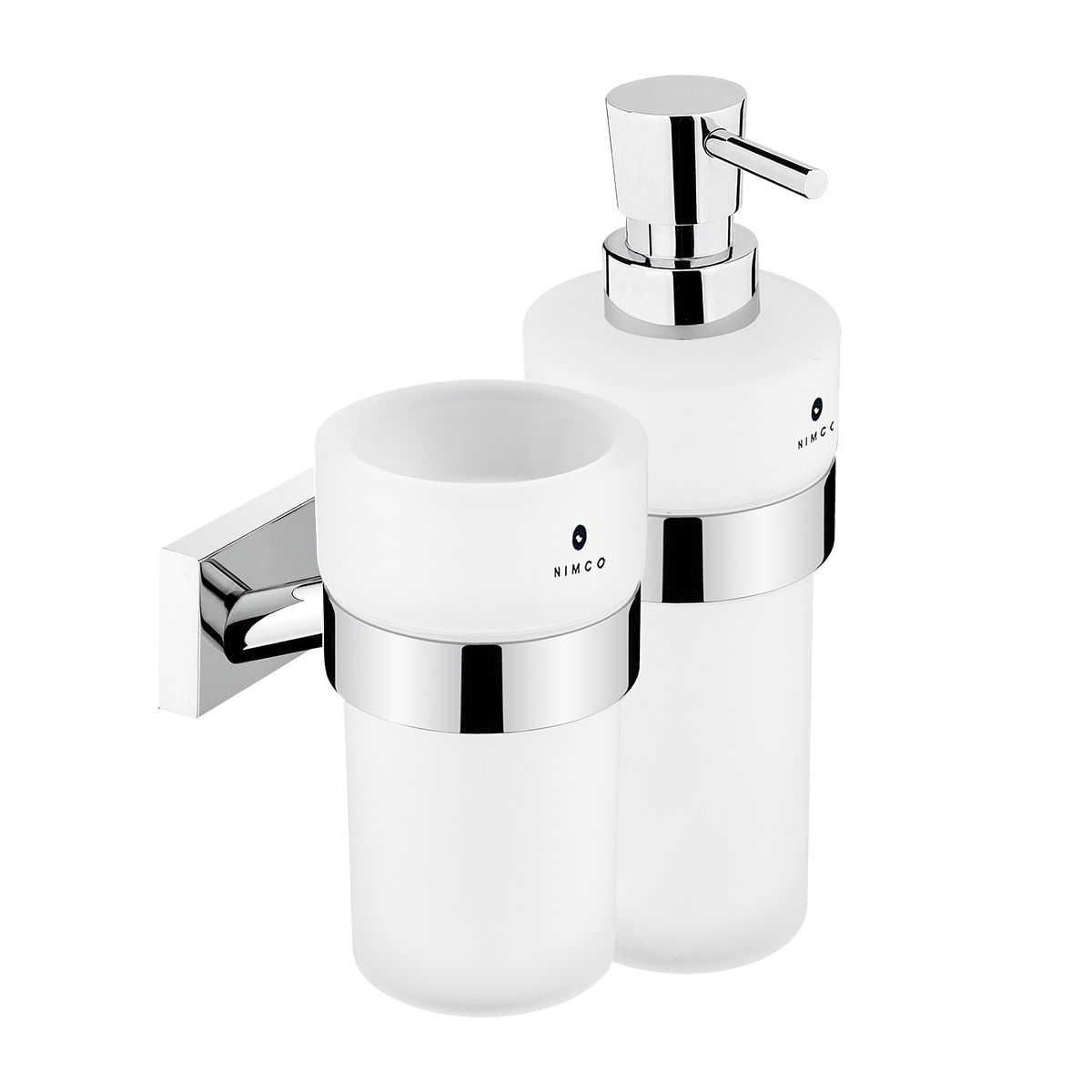 Levně Nimco Držák dávkovače a sklenky KEIRA - KE 2205831W-T-26