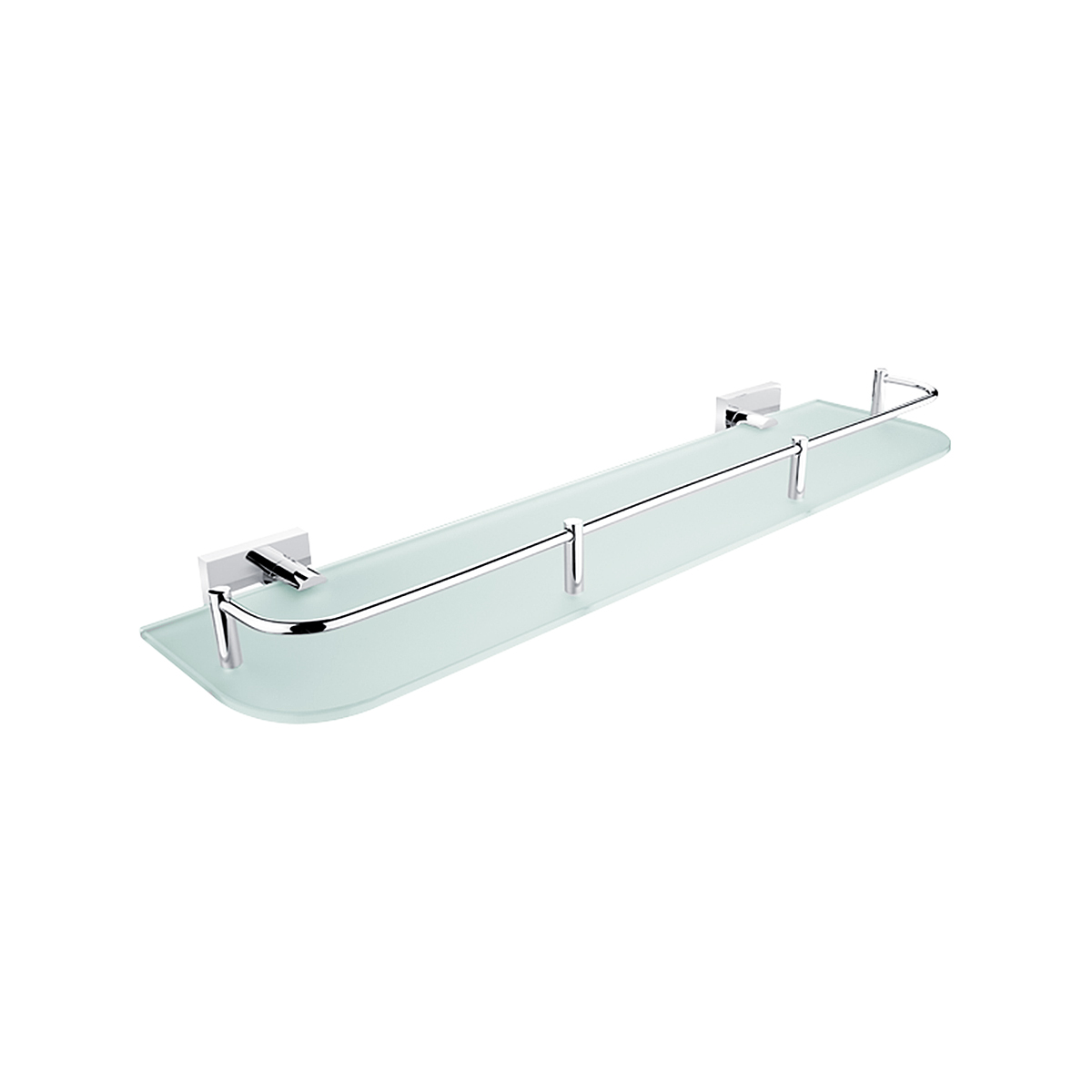 Levně Nimco Police s ohrádkou, 50 cm KEIRA - KE 22091AX-50-26