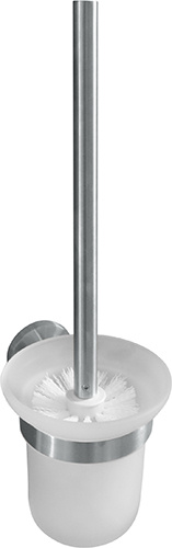 Levně Bemeta Design NEO: WC štětka, na pověšení, nerez, sklo - 104113015