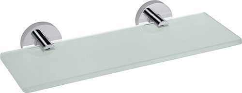 Levně Bemeta Design OMEGA: Polička, 300 mm, sklo - 104122042