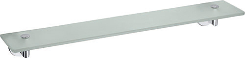 Levně Bemeta Design OMEGA: Polička, 600 mm, sklo - 104202042