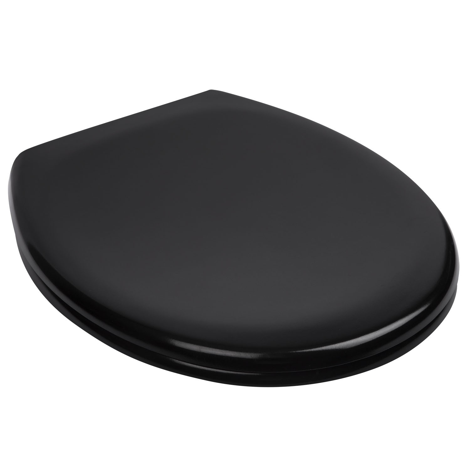 Levně Novoterm WC prkénko NV-Julia Black Soft Close Duroplast