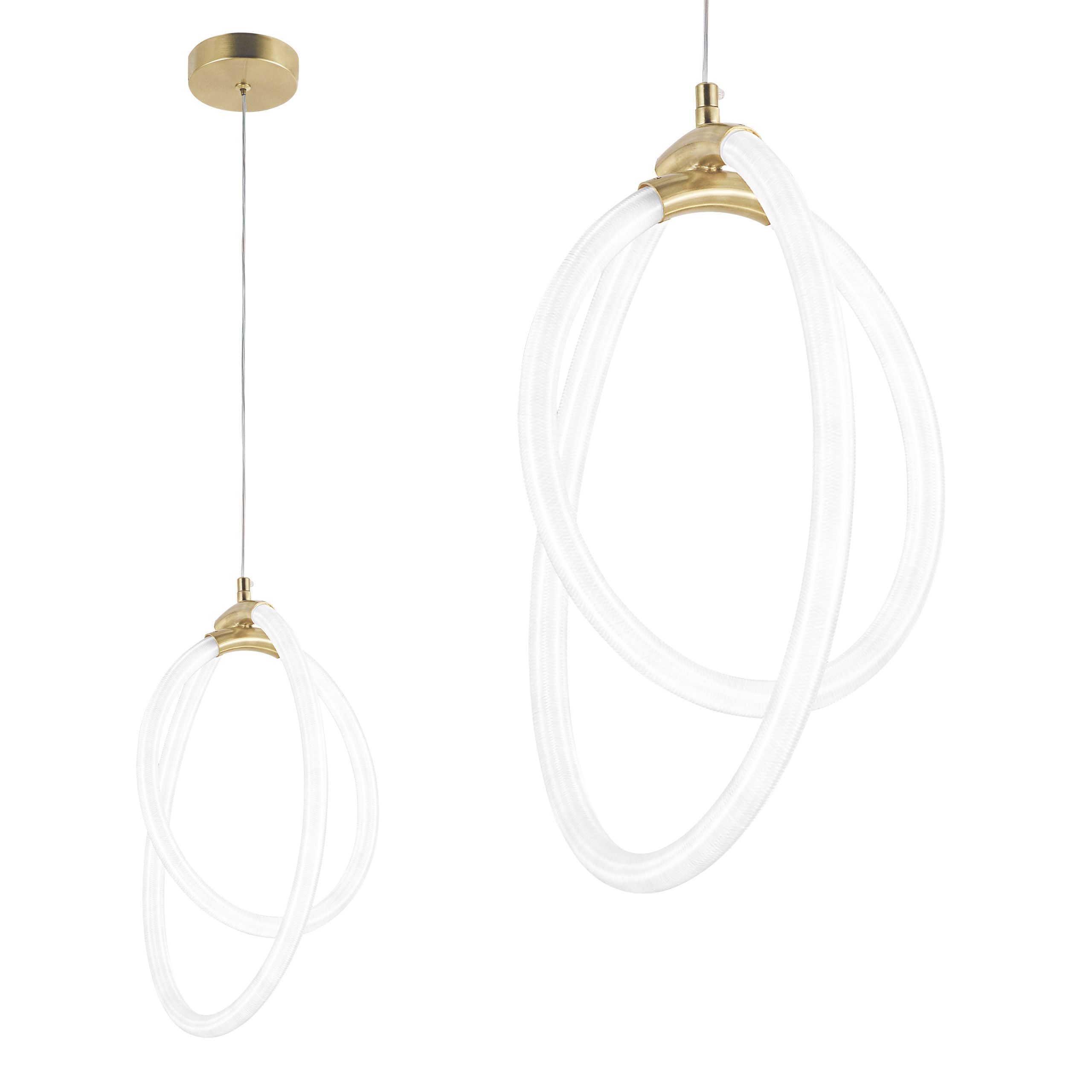 Toolight Designové LED osvětlení Ring G019-CP Gold