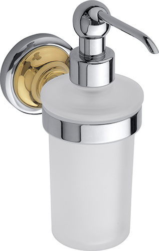 Levně Bemeta Design RETRO gold-chrom: Dávkovač mýdla, 230 ml - 144209018