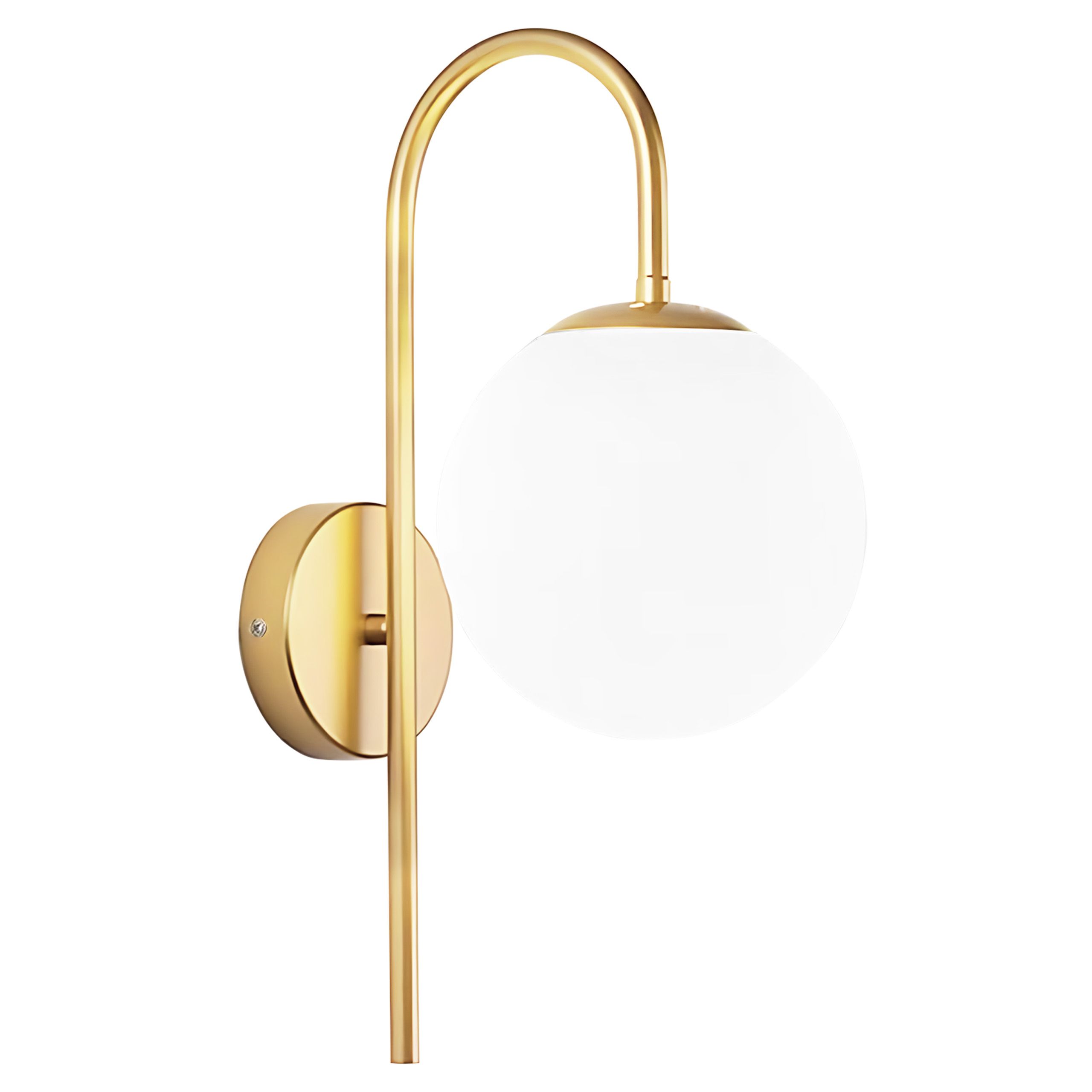 Levně Toolight Nástěnné osvětlení Modern G091-1W zlaté