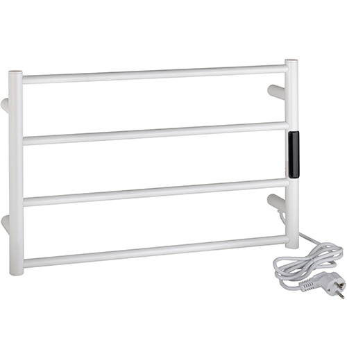 Levně Bemeta Design Elektrický koupelnový radiátor / sušák ručníků 560x370x90 mm, 63W, bílá - 704151084