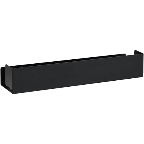 Levně Bemeta Design LIVING: Polička, 400 mm, nerez, černá - 101502390