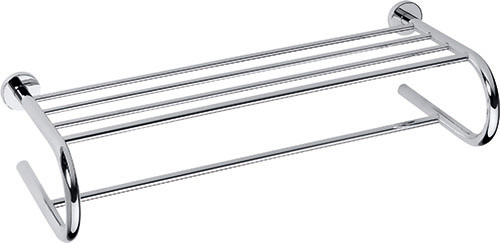 Levně Bemeta Design OMEGA: Držák ručníků, 600 mm, s hrazdou - 104205172