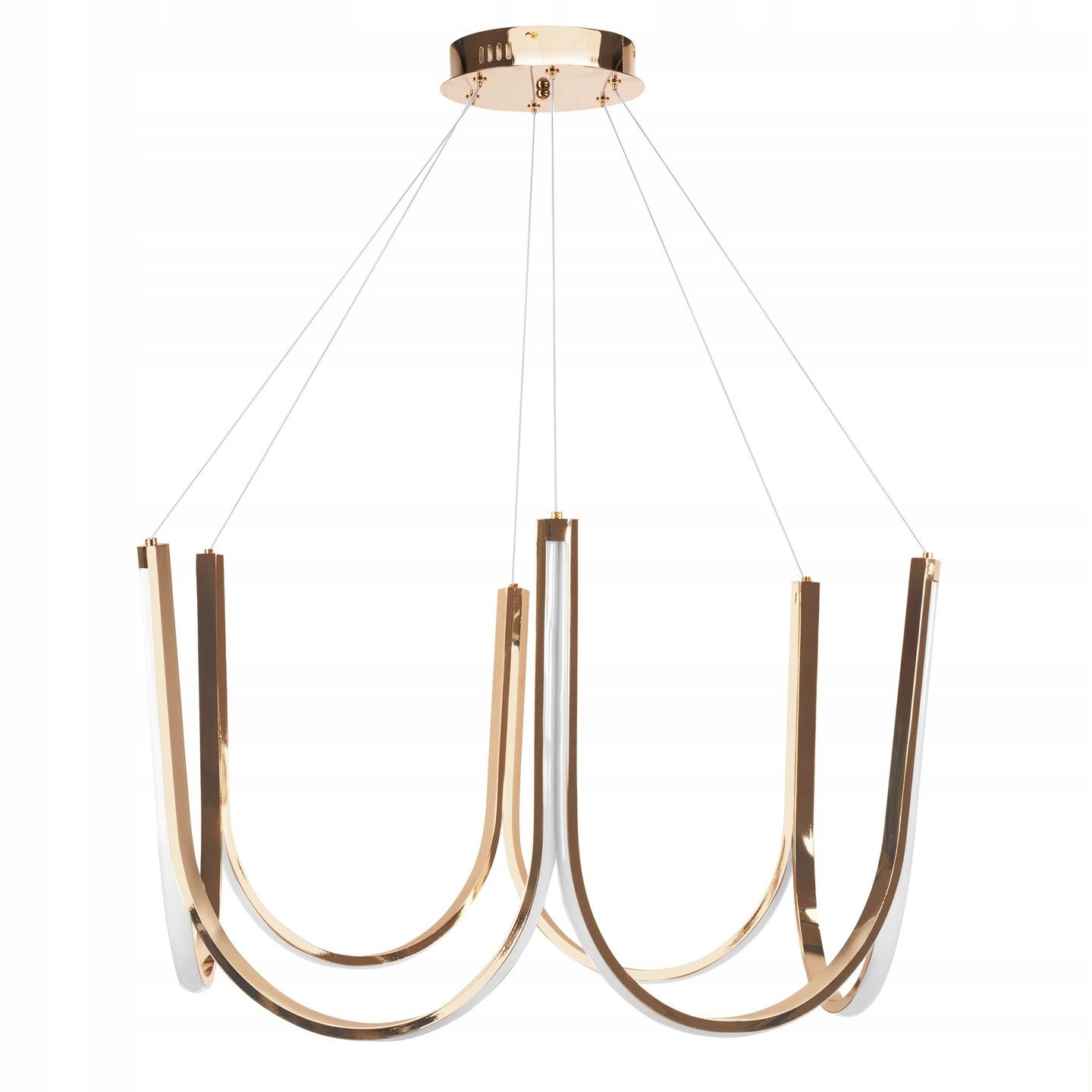 Toolight Závěsné LED osvětlení Modern D11 APP1749-CP zlaté