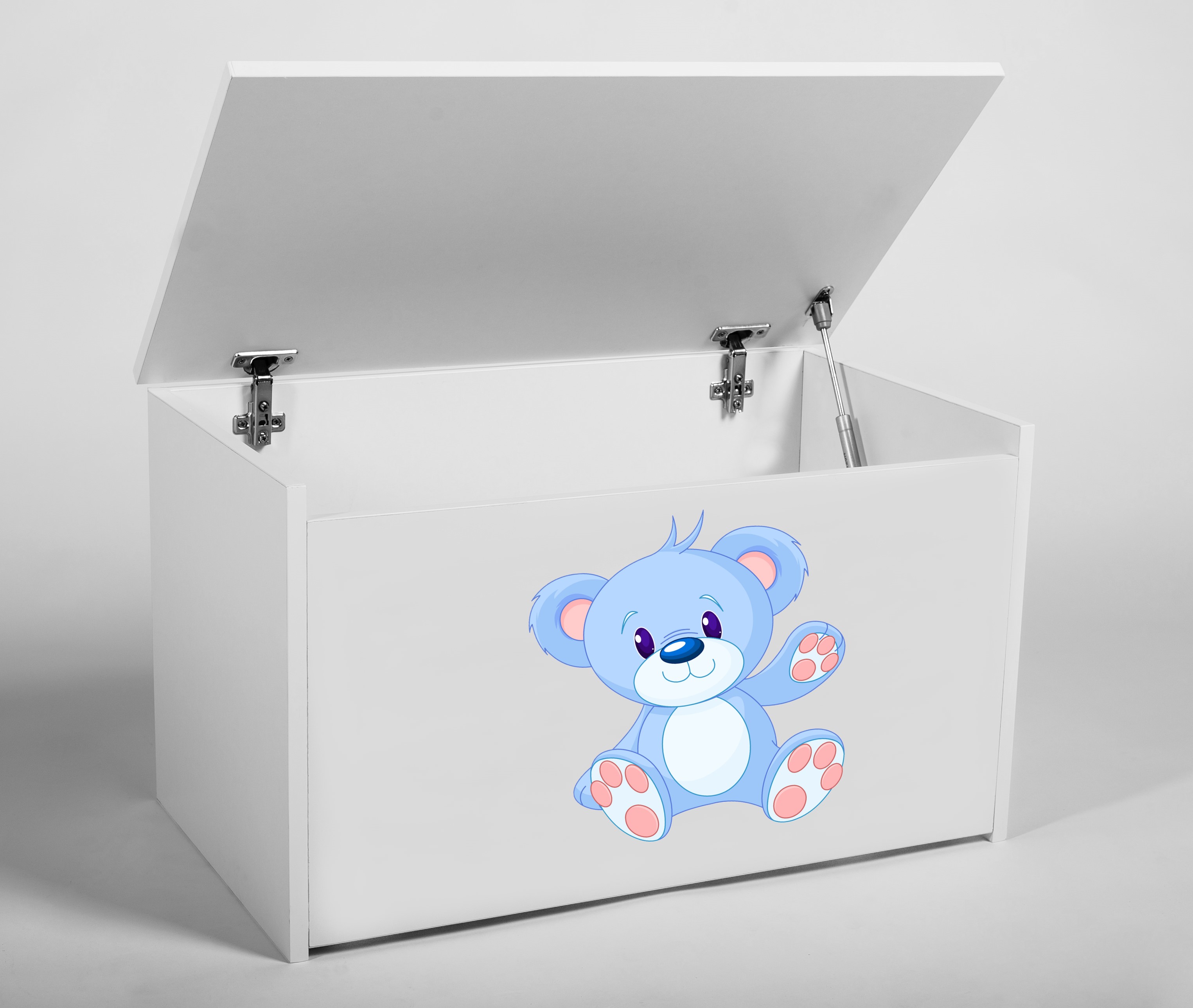 Levně ADRK Úložný box DARIA BL-BEAR, bílá