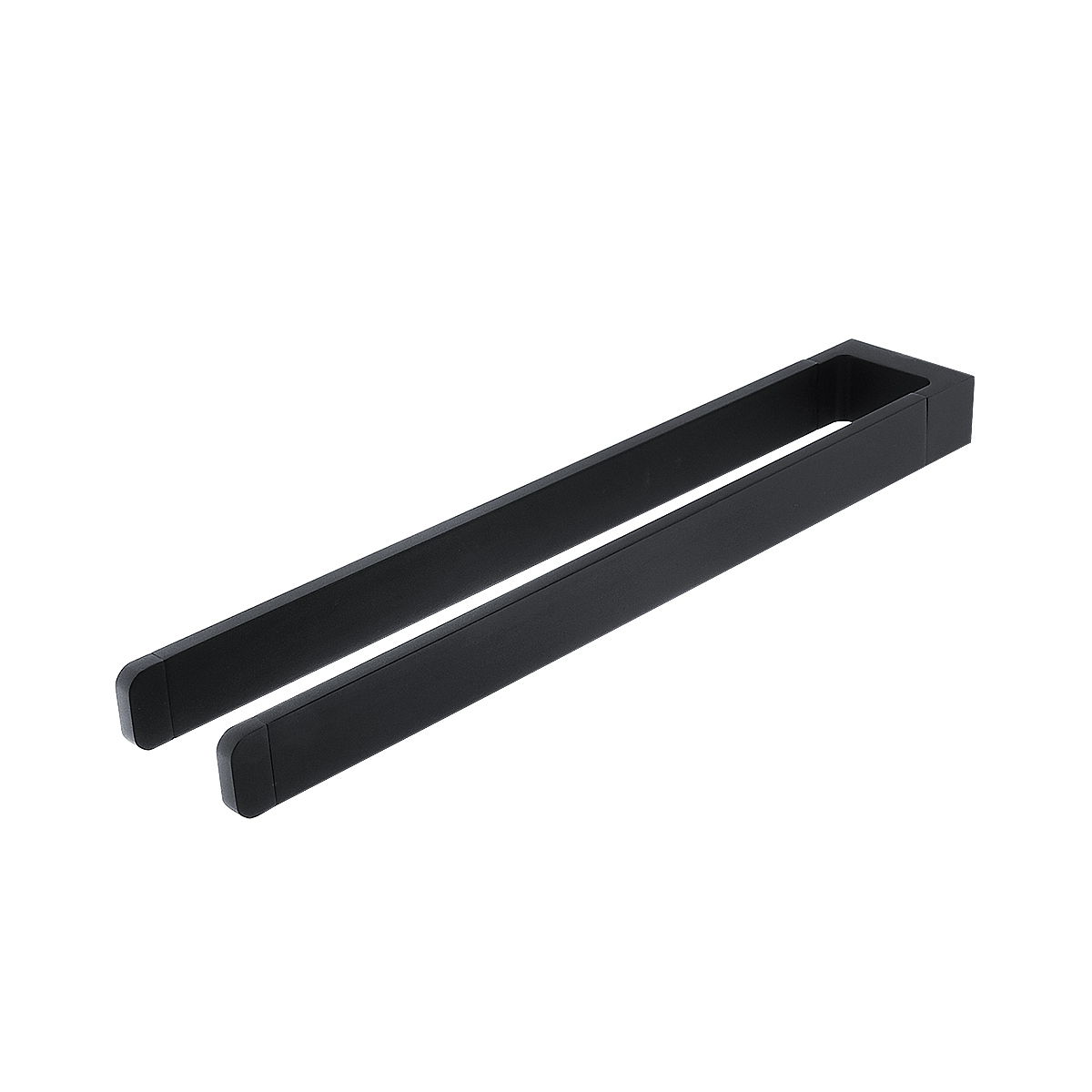 Levně Nimco Držák na ručníky, 37 cm MAYA černá - MAC 29098-90