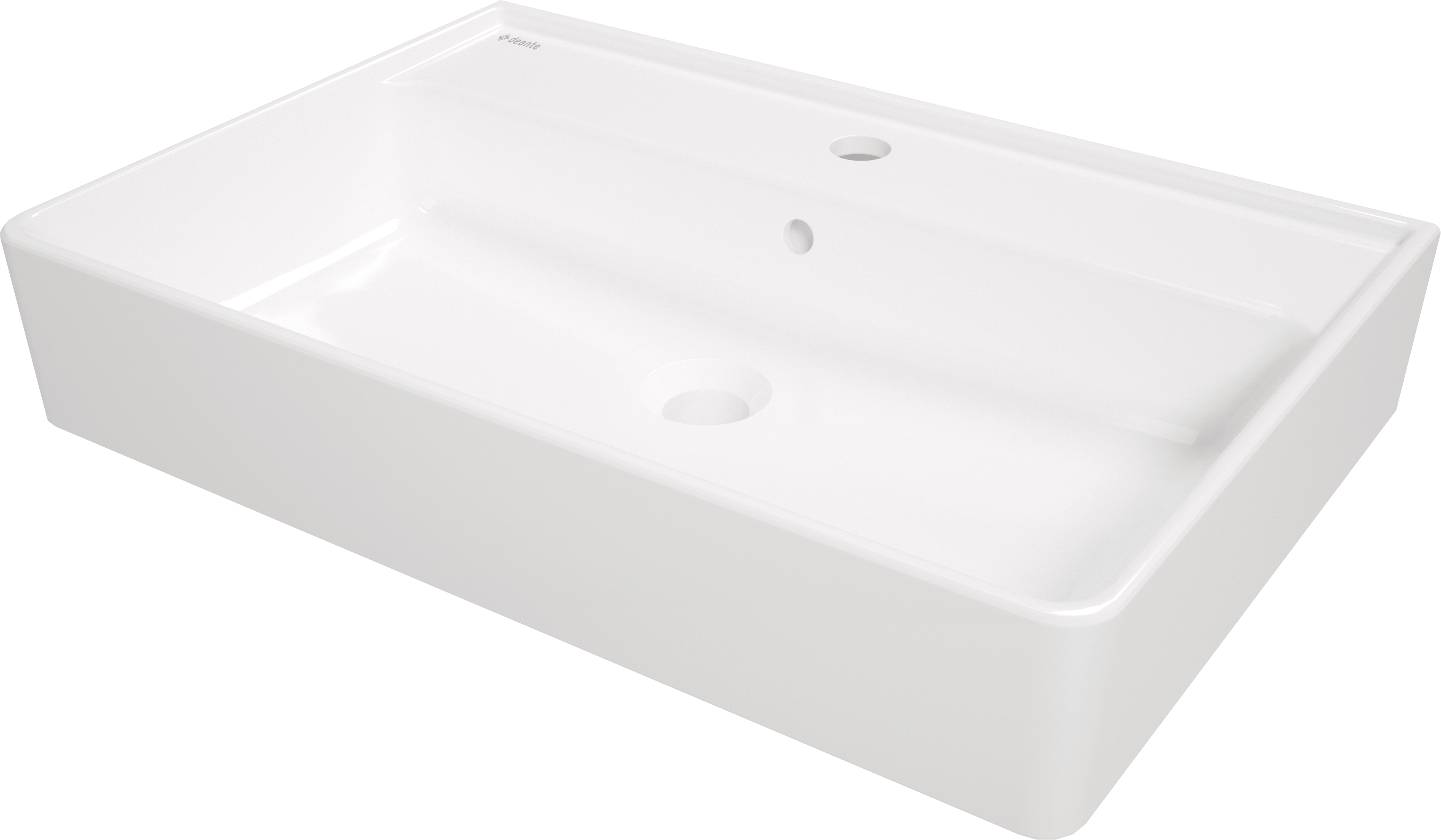 Deante Umyvadlo na desku Temisto - 61x41 cm - CDT 6U7S