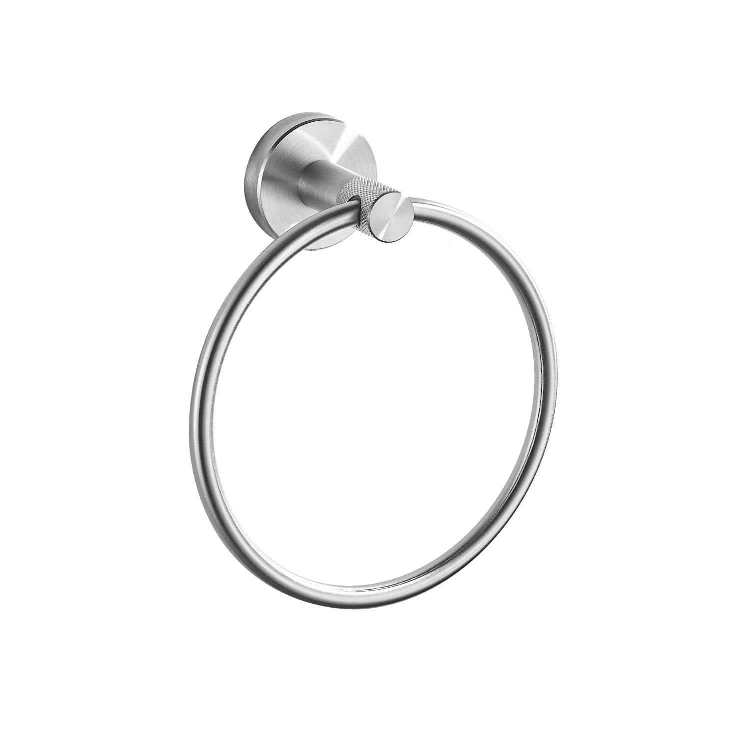 Levně Koupelnový věšák REA MODERN Ring 6610 nikl kartáčovaný