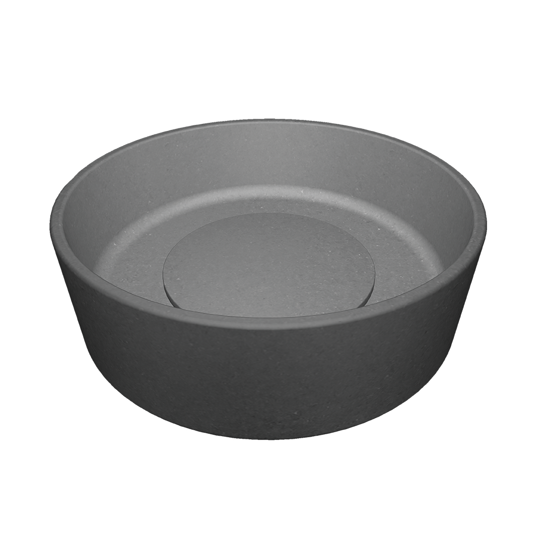 Levně Kuchinox Umyvadlo na desku Perl ø36 cm - VGP1510T, granit, šedé