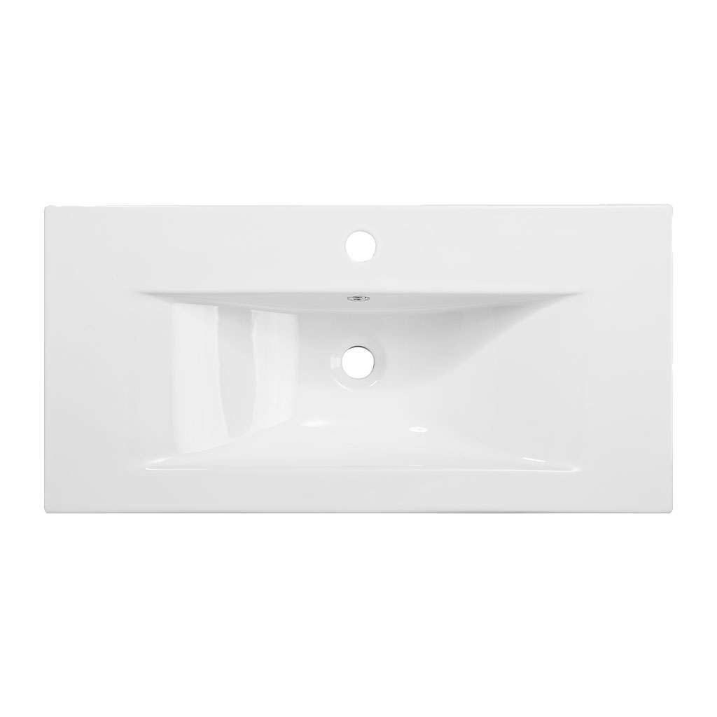 Levně BPS-koupelny Nábytkové keramické umyvadlo UM-IHR 80 (81,5x40x19 cm)
