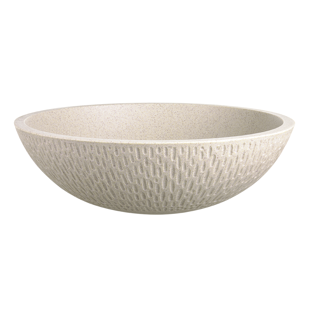 Kuchinox Umyvadlo na desku Amber ø41 cm - VGR1421T, granit, béžové