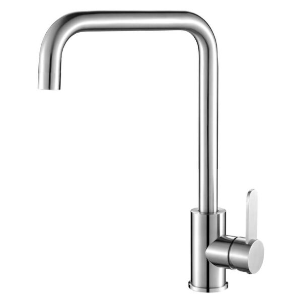 Levně Laveo Dřezová baterie Bona s otočným raménkem - BAB_265D, ocel kartáčovaná