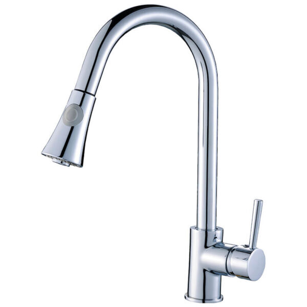 Levně Laveo Dřezová baterie Daru s výsuvnou 2-funkční sprškou - BLD_069D, chrom