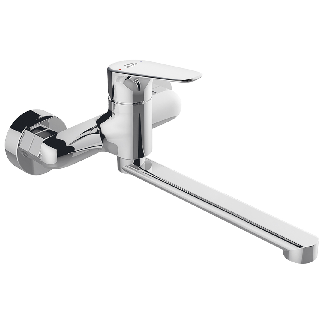 Levně Laveo Dřezová baterie Rondo s otočným raménkem - BLX_080D, chrom