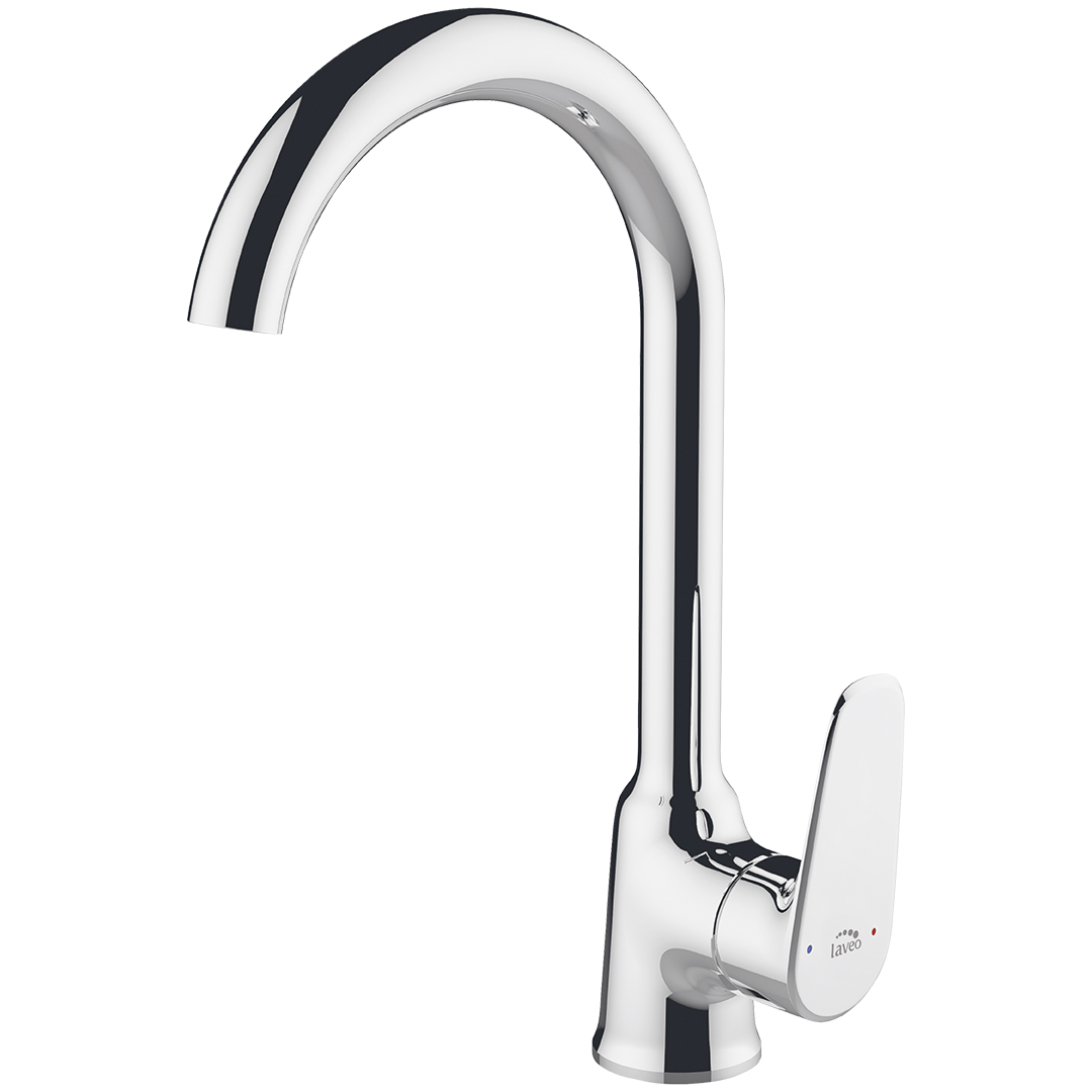 Levně Laveo Dřezová baterie Rondo s otočným raménkem - BLX_068D, chrom