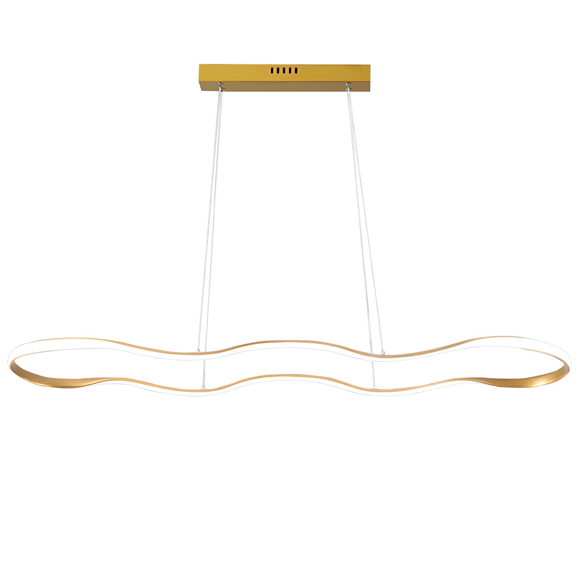 Toolight Závěsné LED osvětlení Modern D21 LHJ027-CP 120cm zlaté