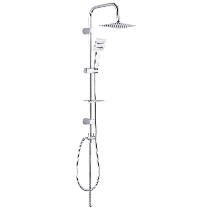 Levně Laveo Sprchový komplet Drop - PL5_00KX, chrom