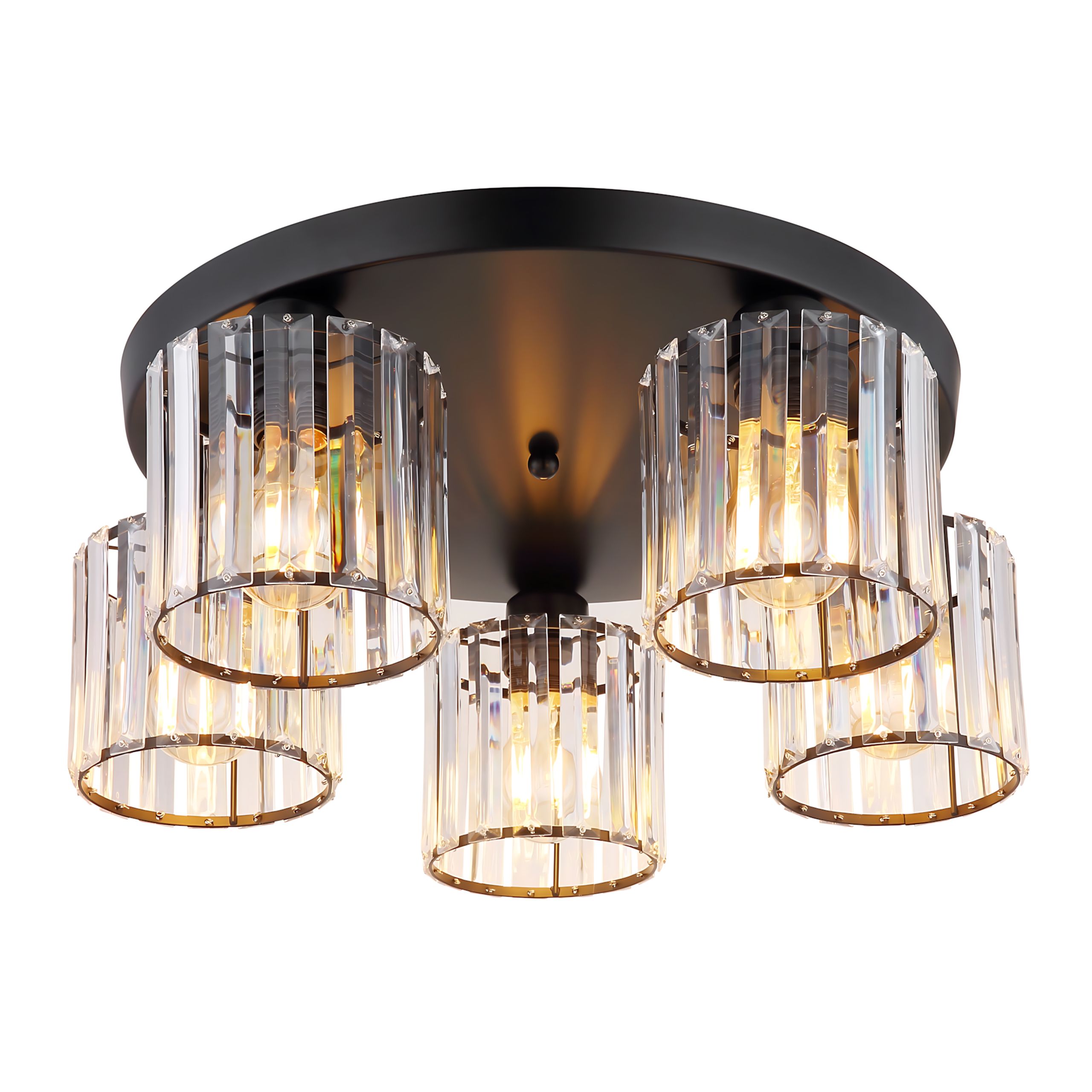 Toolight Stropní osvětlení Modern D74 EBT023-5C černá